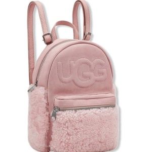 Pink Suede Leather Backpack | Poshmark
